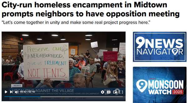 STOP STAR VILLAGE Press Conference was LEAD TV NEWS Story - 180 people! Join Us Wednesday, Tomorrow at Donna Liggins Center, 6pm, at City of Tucson Meeting