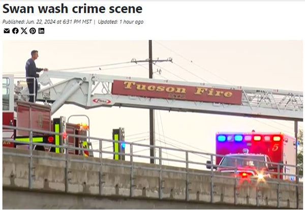 EXPLOSION OF CRIME THIS WEEK in TUCSON; LAURA CONOVER, MAYOR and POLICE CHIEF SAY CRIME IS DOWN: THIS WEEK 6 MURDERS, ONE AT FREE CRIME BUS STOP