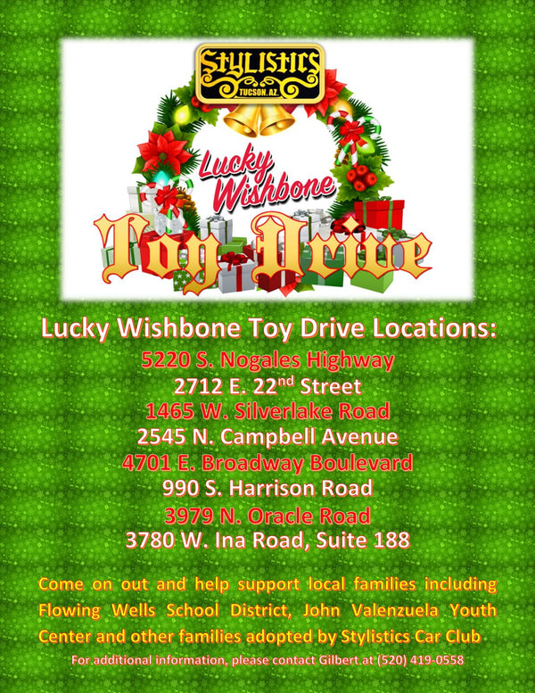 TCFC Supports TOY DRIVE for Flowing Wells and John Valenzuela Youth Center